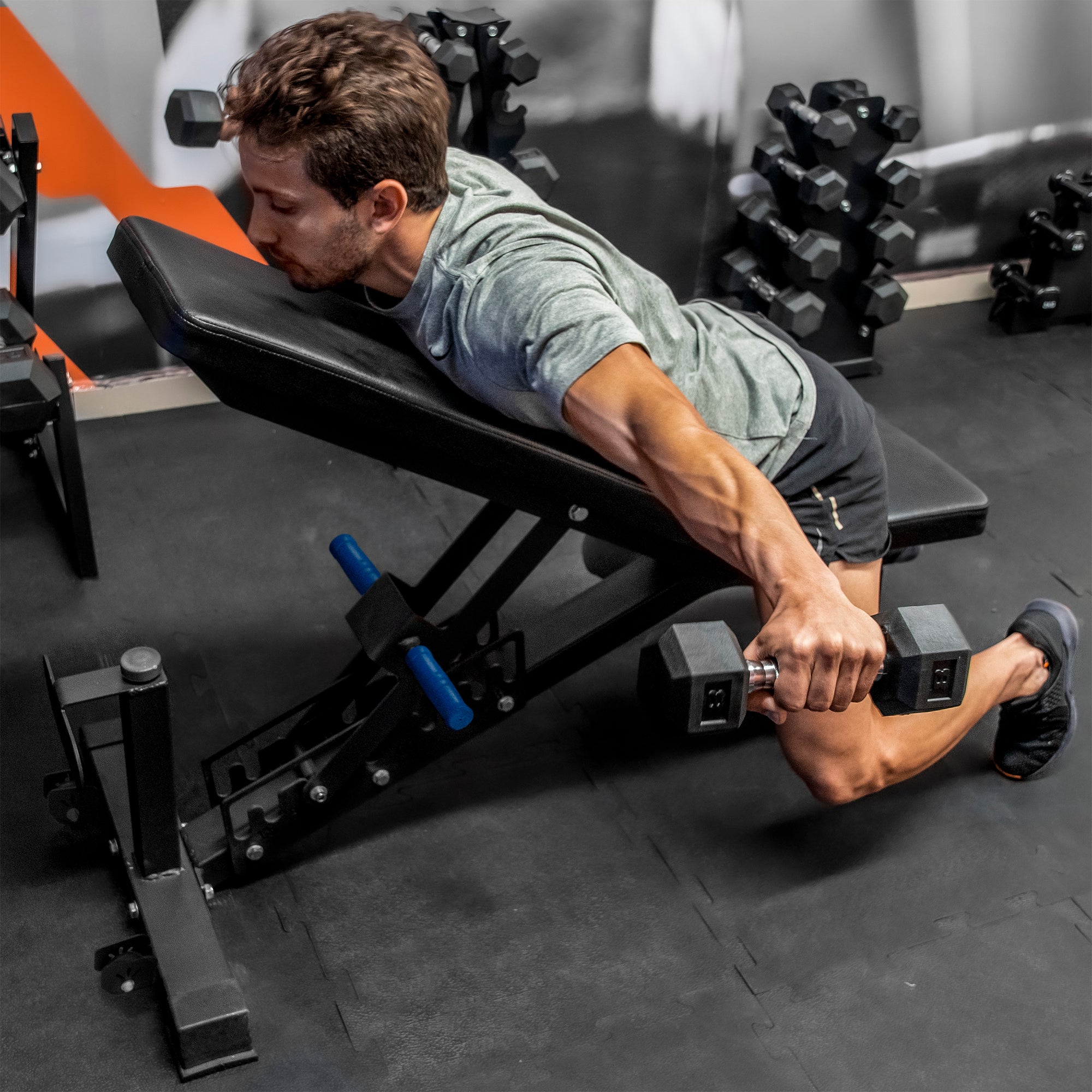 BANCO DE EJERCICIO AJUSTABLE TROYA 48KG