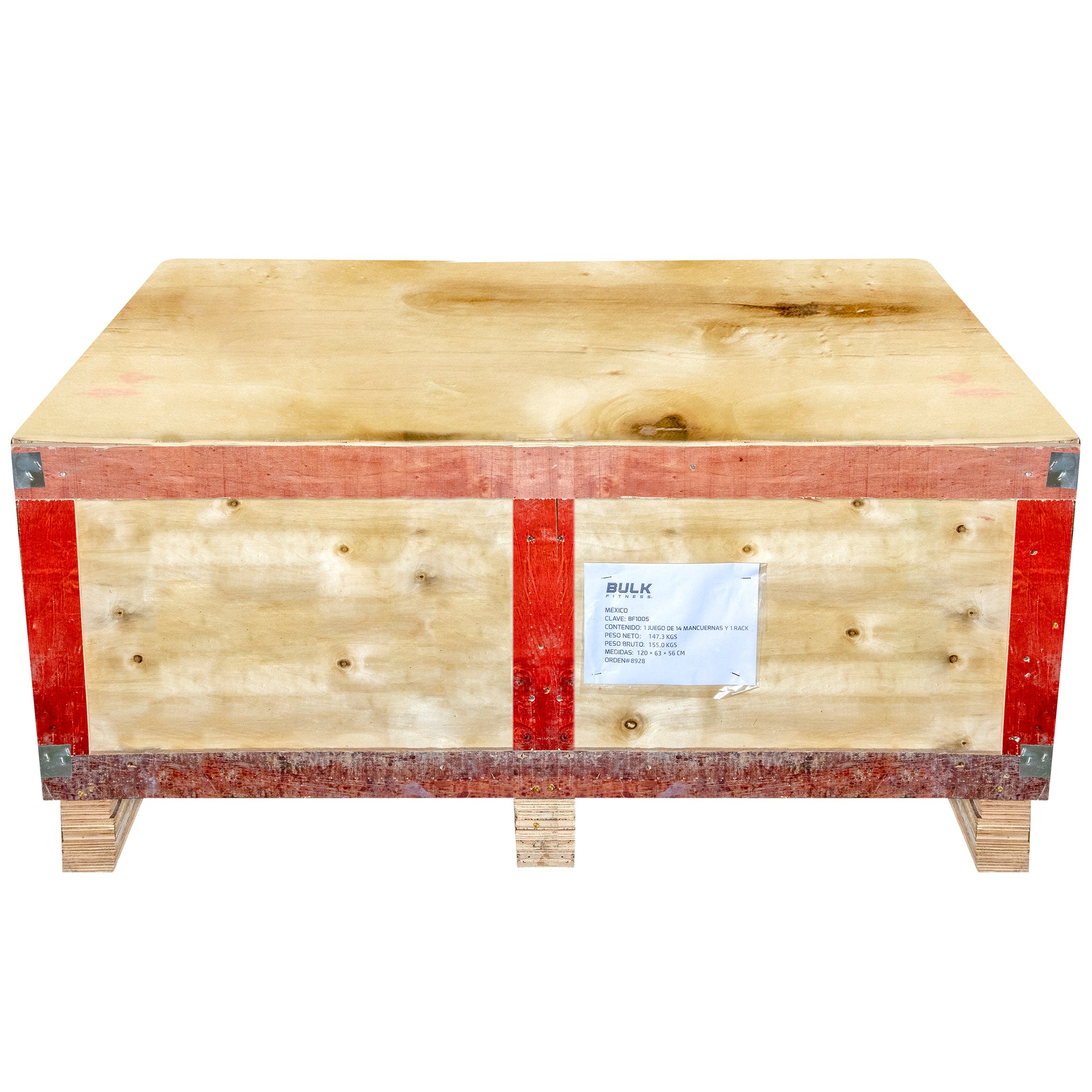 MANCUERNAS HEXAGONALES DE 7 PARES (5-35 LB) CON RACK