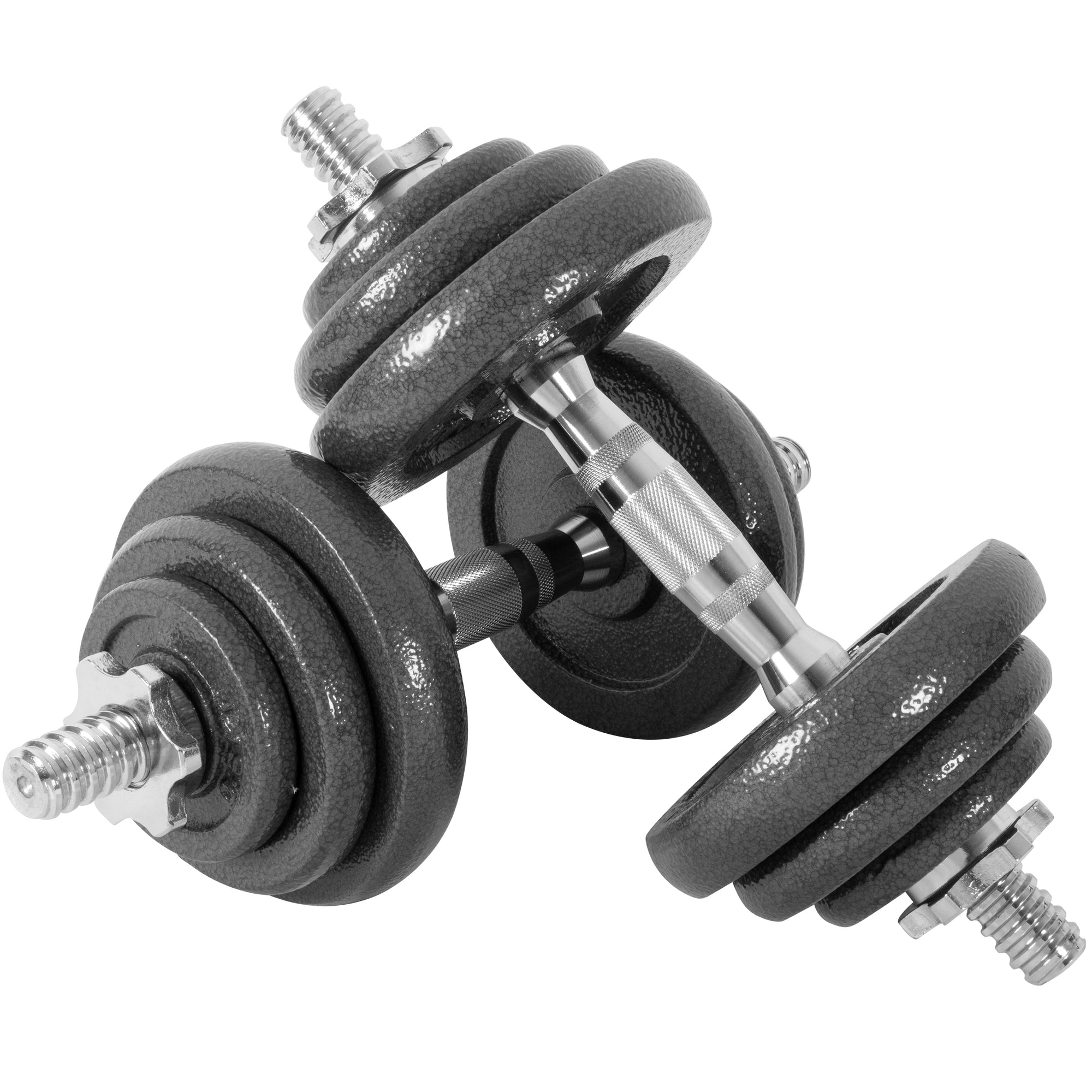 JUEGO DE MANCUERNAS AJUSTABLES IRON 20 KG